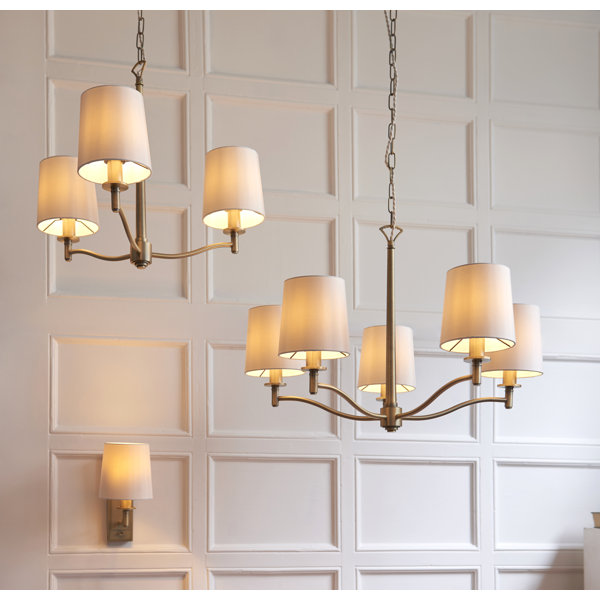 Three Posts Beaumont 3Light Shaded Chandelier & Reviews Wayfair.co.uk